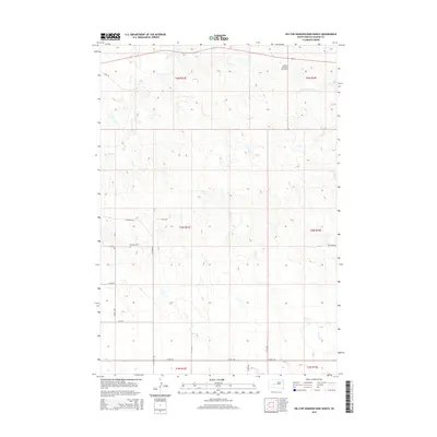 2015 Map of Hilltop Diamond Ring Ranch, 2015 Print