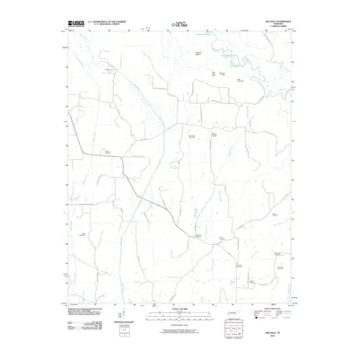 2010 Map of Hillville, 2010 Print