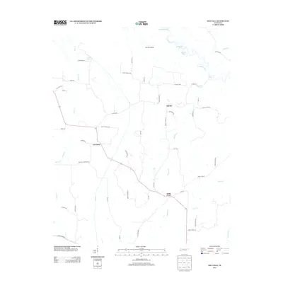 2013 Map of Hillville, 2013 Print
