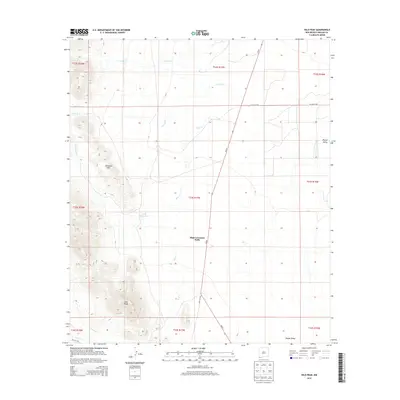 2013 Map of Hilo Peak, 2013 Print