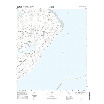 2014 Map of Hilton Head, 2014 Print