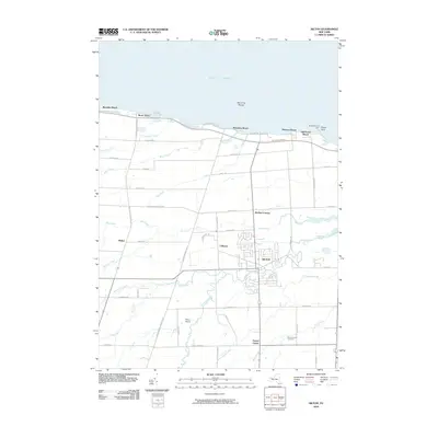 2010 Map of Hilton, 2010 Print