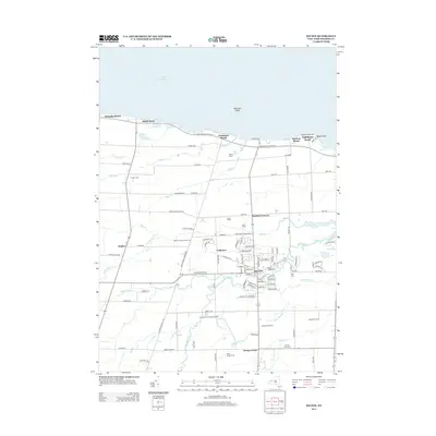 2013 Map of Hilton, 2013 Print