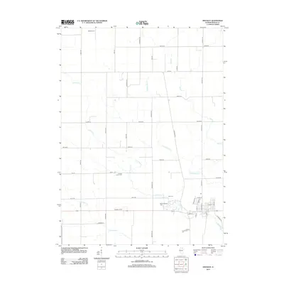 2012 Map of Hinckley, 2012 Print