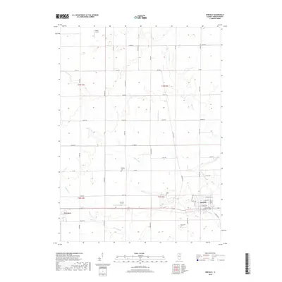 2018 Map of Hinckley, 2018 Print