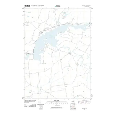2010 Map of Hinckley, 2010 Print