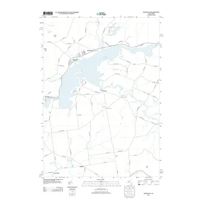 2013 Map of Hinckley, 2013 Print