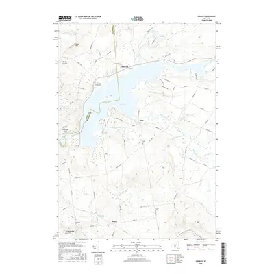 2016 Map of Hinckley, 2016 Print