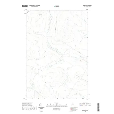 2021 Map of Hinckley Hill, 2021 Print