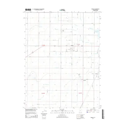 2014 Map of Hinckley, 2014 Print