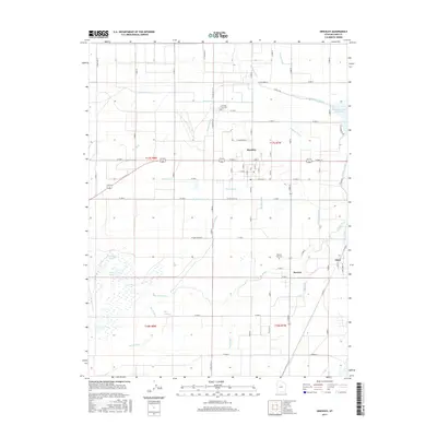 2017 Map of Hinckley, 2017 Print