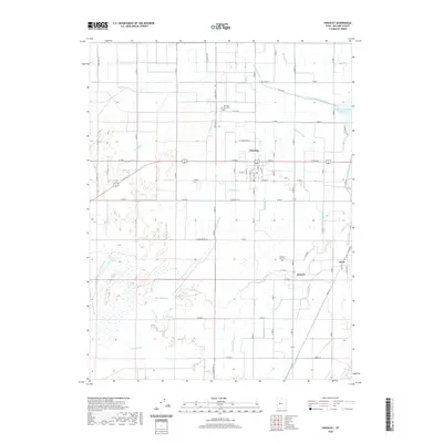 2020 Map of Hinckley, 2020 Print