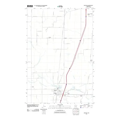 2010 Map of Hinckley, 2010 Print