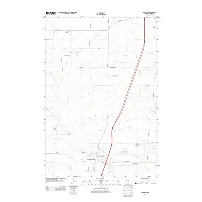 2013 Map of Hinckley, 2013 Print