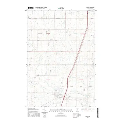 2016 Map of Hinckley, 2016 Print