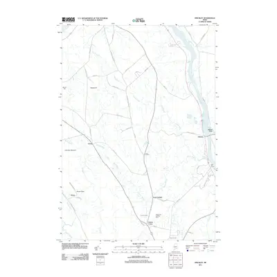 2011 Map of Hinckley, 2011 Print