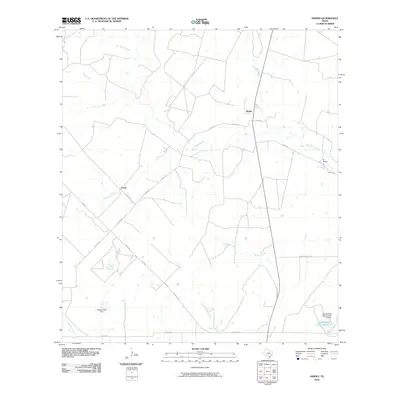 2010 Map of Hindes, 2010 Print