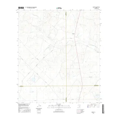 2016 Map of Hindes, 2016 Print