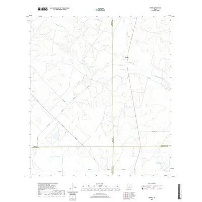2019 Map of Hindes, 2019 Print