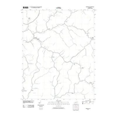 2010 Map of Hindman, 2010 Print