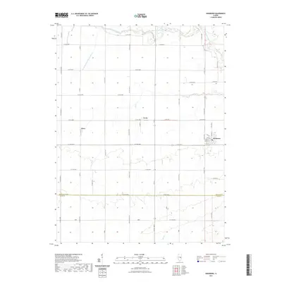2021 Map of Hindsboro, 2021 Print