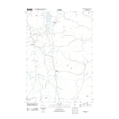 2012 Map of Hinesburg, 2012 Print