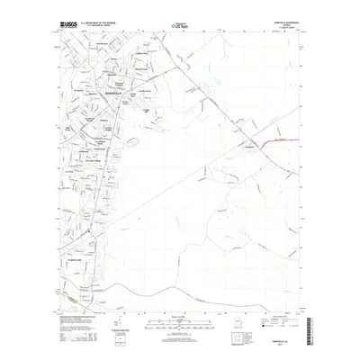 2014 Map of Hinesville, 2014 Print