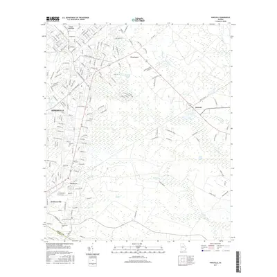 2017 Map of Hinesville, 2017 Print