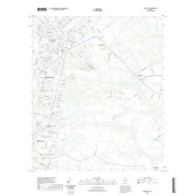 2020 Map of Hinesville, 2020 Print