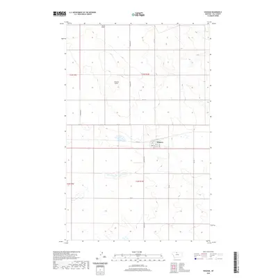2020 Map of Hingham, 2020 Print