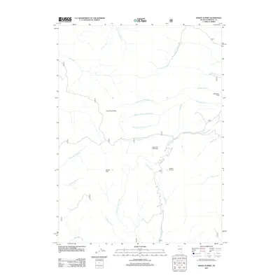 2011 Map of Hinkey Summit, 2011 Print
