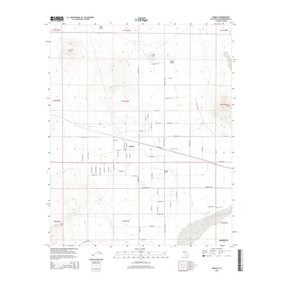 2015 Map of Hinkley, 2015 Print