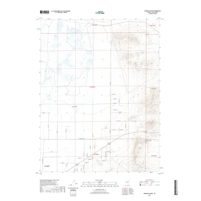 2018 Map of Hinkson Slough, 2018 Print