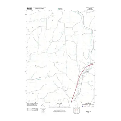 2010 Map of Hinsdale, 2010 Print