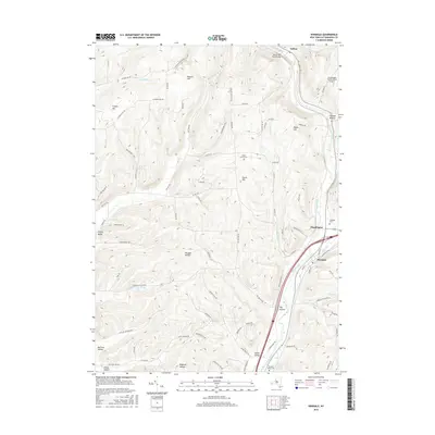 2016 Map of Hinsdale, 2016 Print