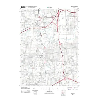 2012 Map of Hinsdale, 2012 Print