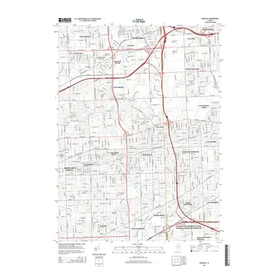 2015 Map of Hinsdale, 2015 Print