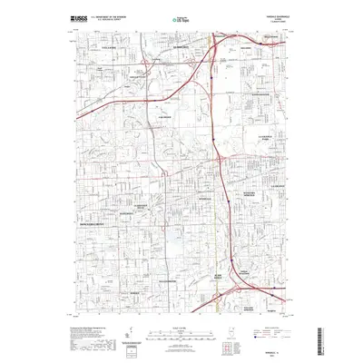 2021 Map of Hinsdale, 2021 Print