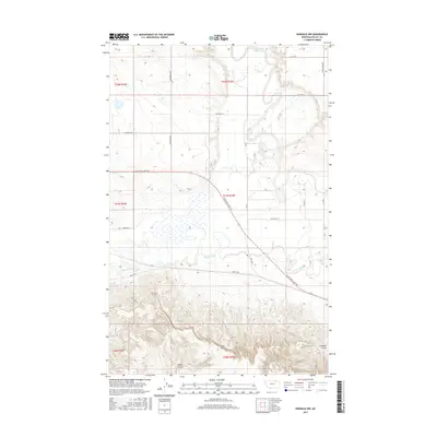 2017 Map of Hinsdale NW, 2017 Print