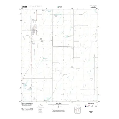 2010 Map of Hinton, 2010 Print