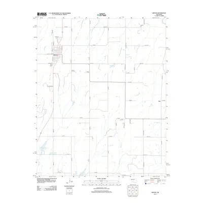 2013 Map of Hinton, 2013 Print