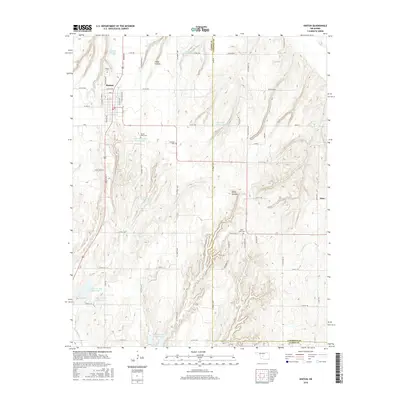 2016 Map of Hinton, 2016 Print