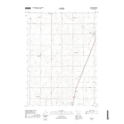 2018 Map of Hinton, 2018 Print