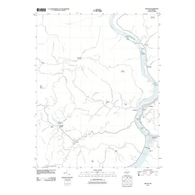 2011 Map of Hinton, 2011 Print