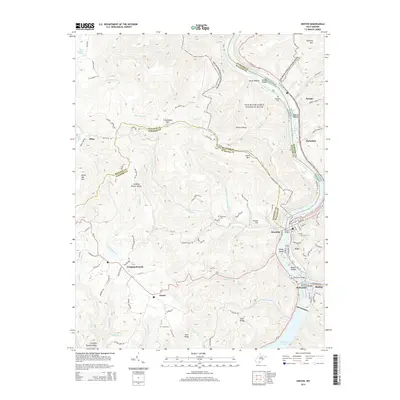 2014 Map of Hinton, 2014 Print