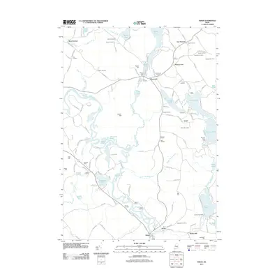 2011 Map of Hiram, 2011 Print