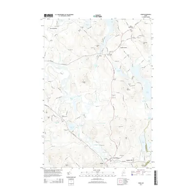 2014 Map of Hiram, 2014 Print
