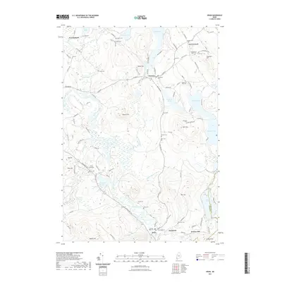 2021 Map of Hiram, 2021 Print