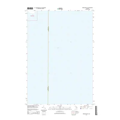 2014 Map of Hiram Point OE S, 2014 Print