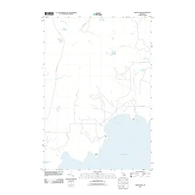 2011 Map of Hiram Point, 2011 Print